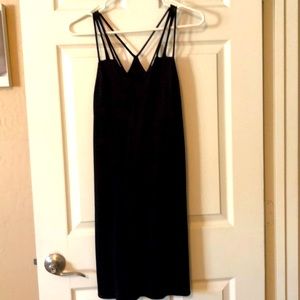 CACHE- Sexy little black strappy dress